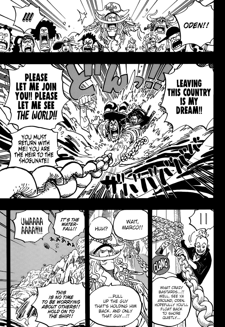 One Piece, Chapter 964 - Oden