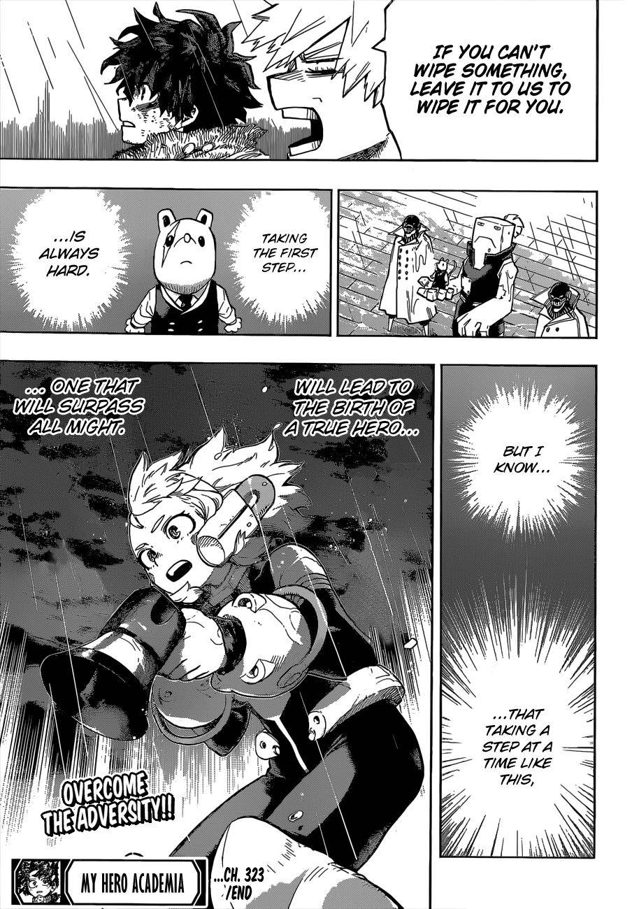 My Hero Academia, Chapter 323 image 18