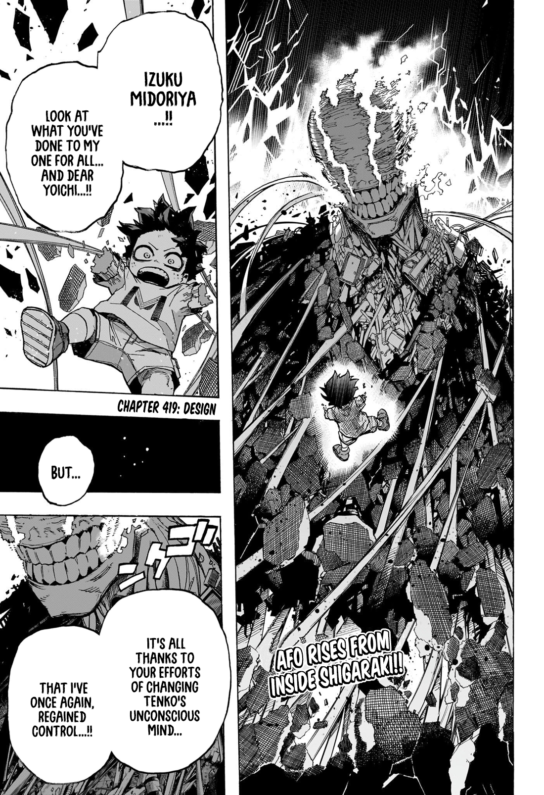 My Hero Academia, Chapter 419 image 04