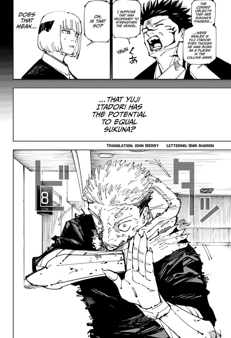 Jujutsu Kaisen, Chapter 257 image 02