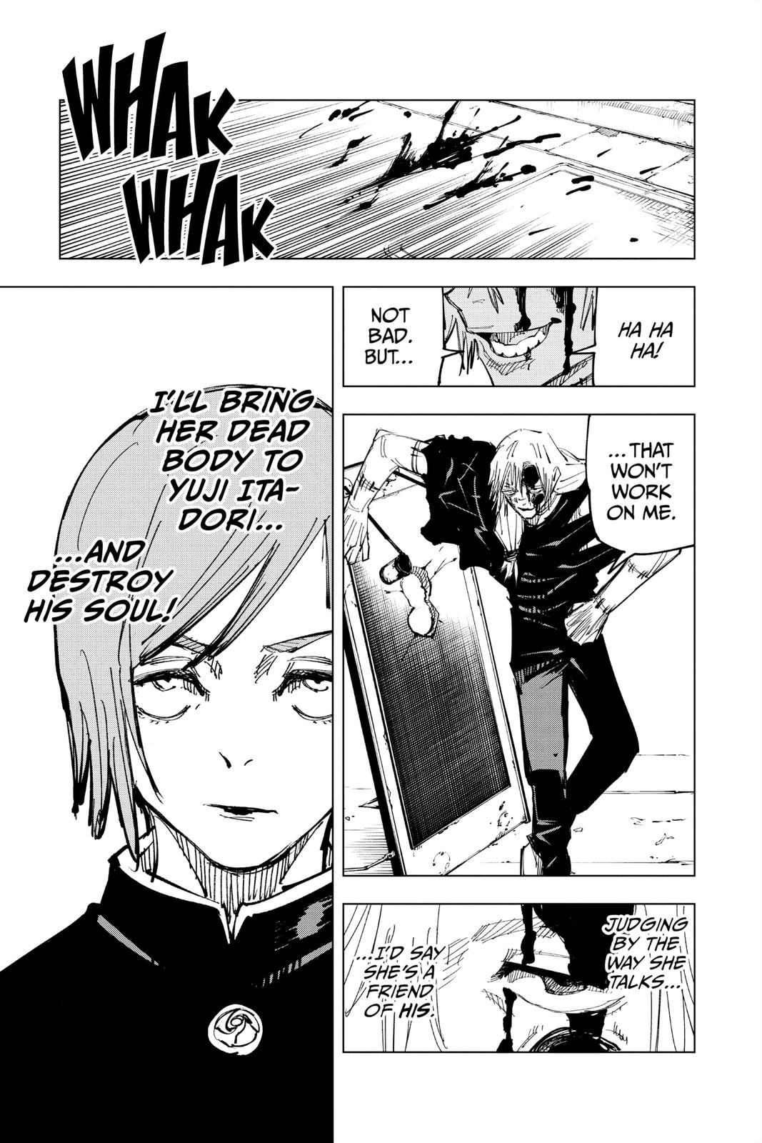 Jujutsu Kaisen, Chapter 122 image 19