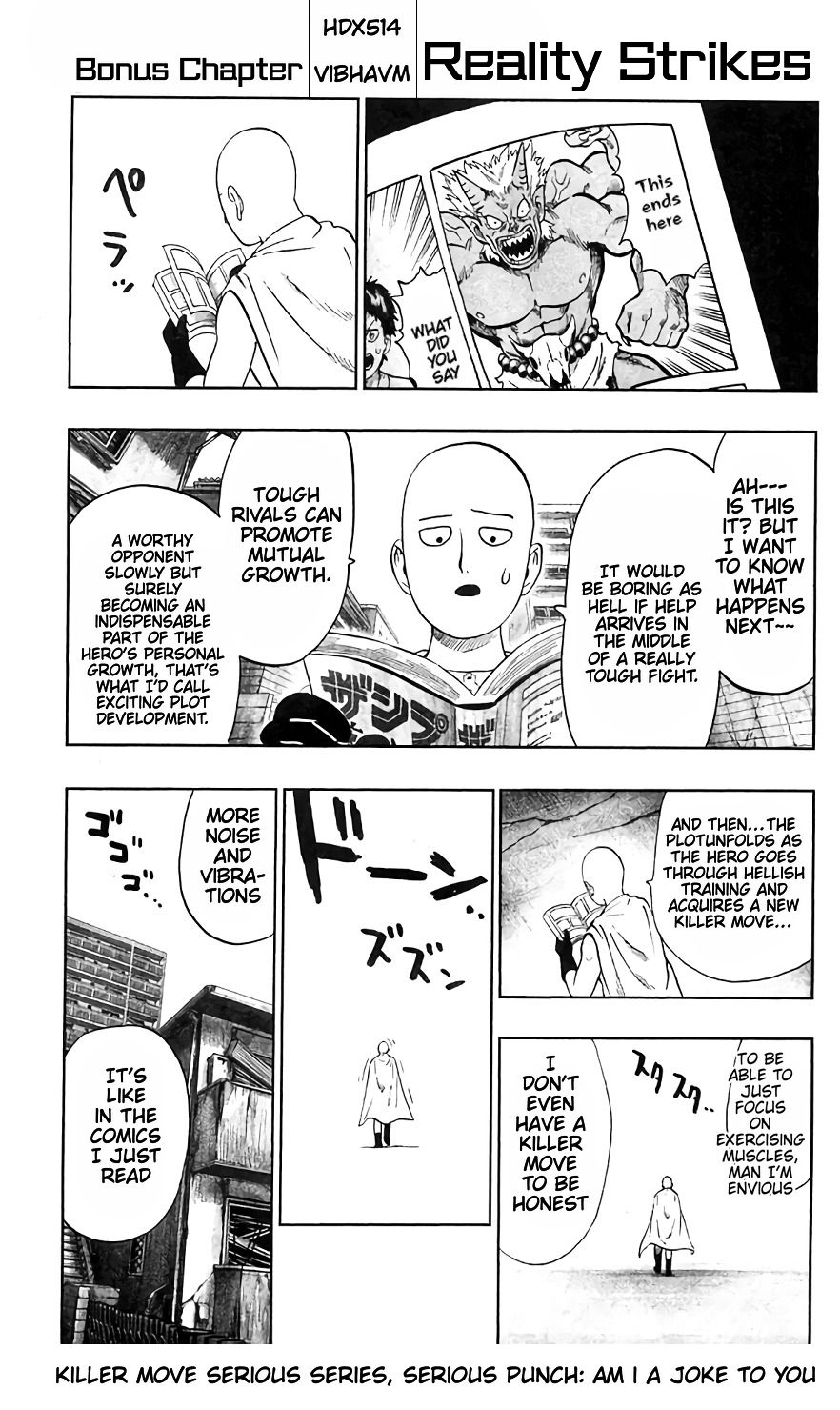 One Punch Man, Chapter 92.5 image 1