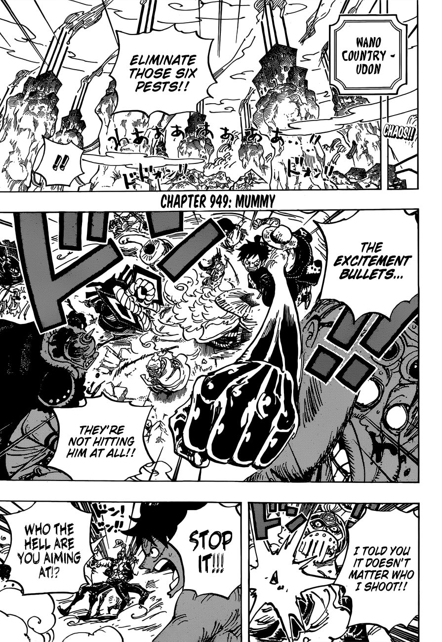 One Piece, Chapter 949 - Mummy image 04