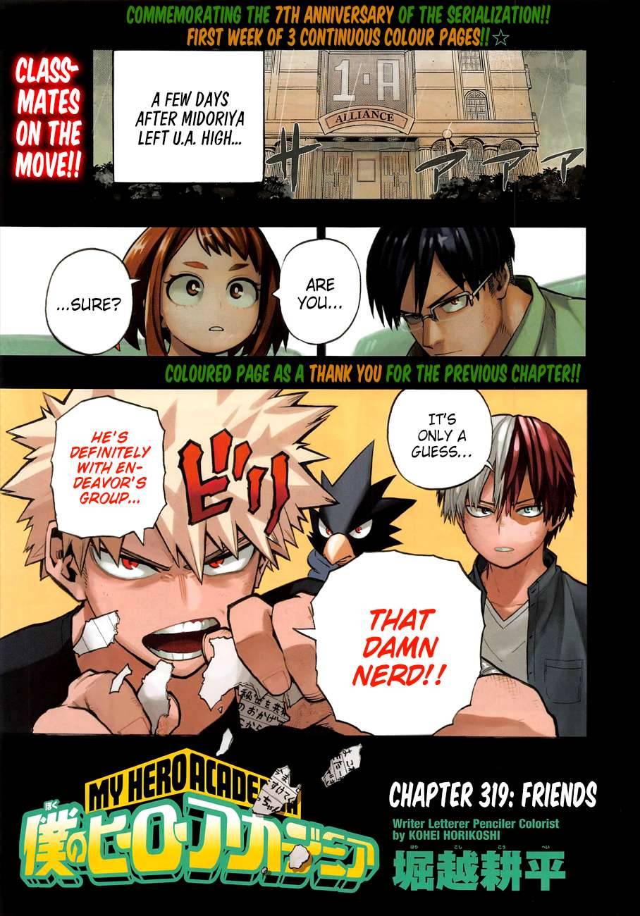 My Hero Academia, Chapter 319 - chapter 319 image 01