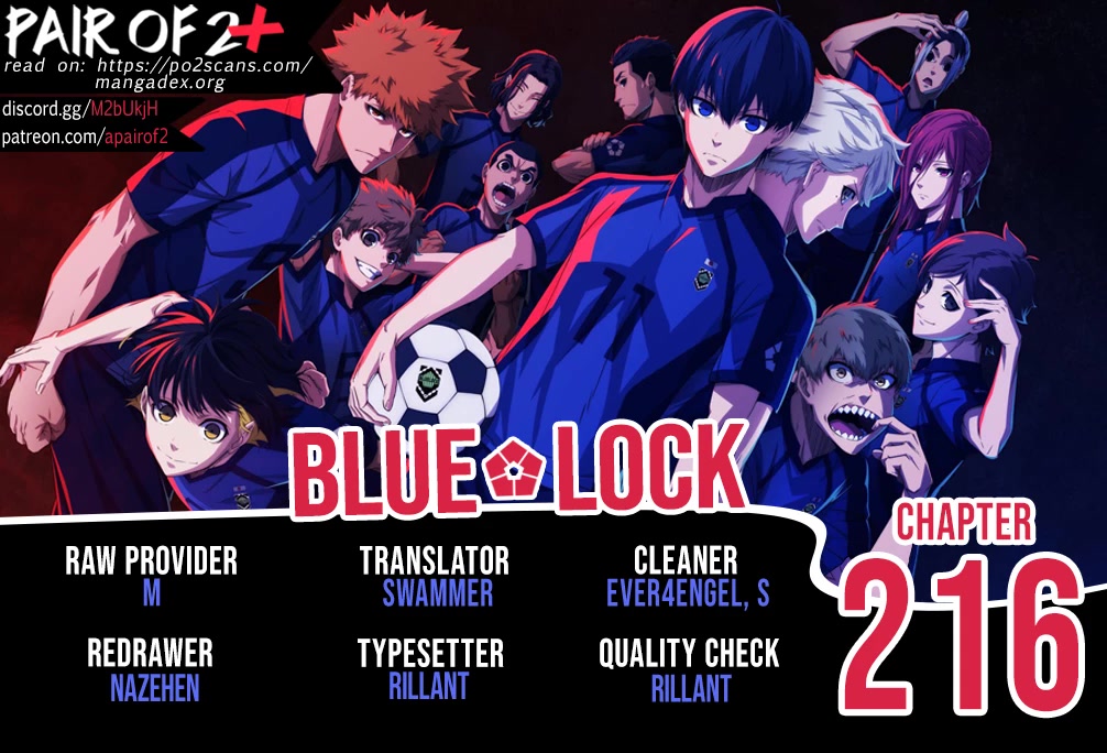 Blue Lock, Chapter 216 Stealth kill image 01