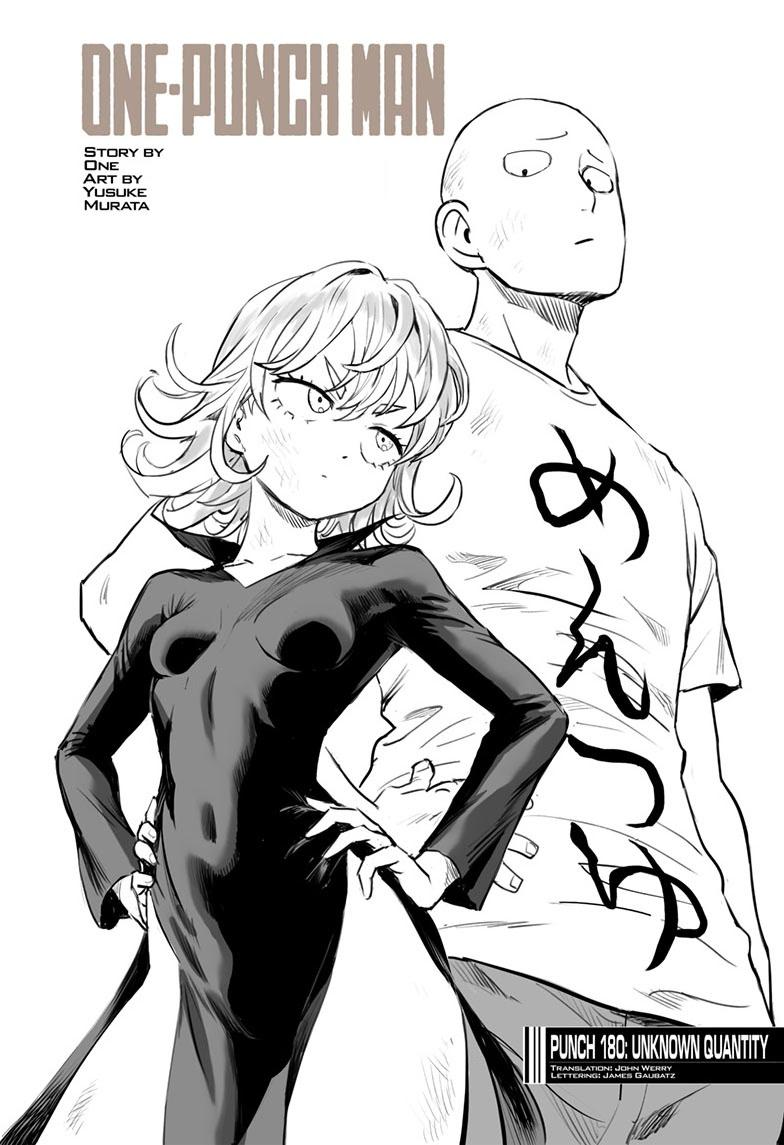 One-Punch Man, Official Scans 180 image 01