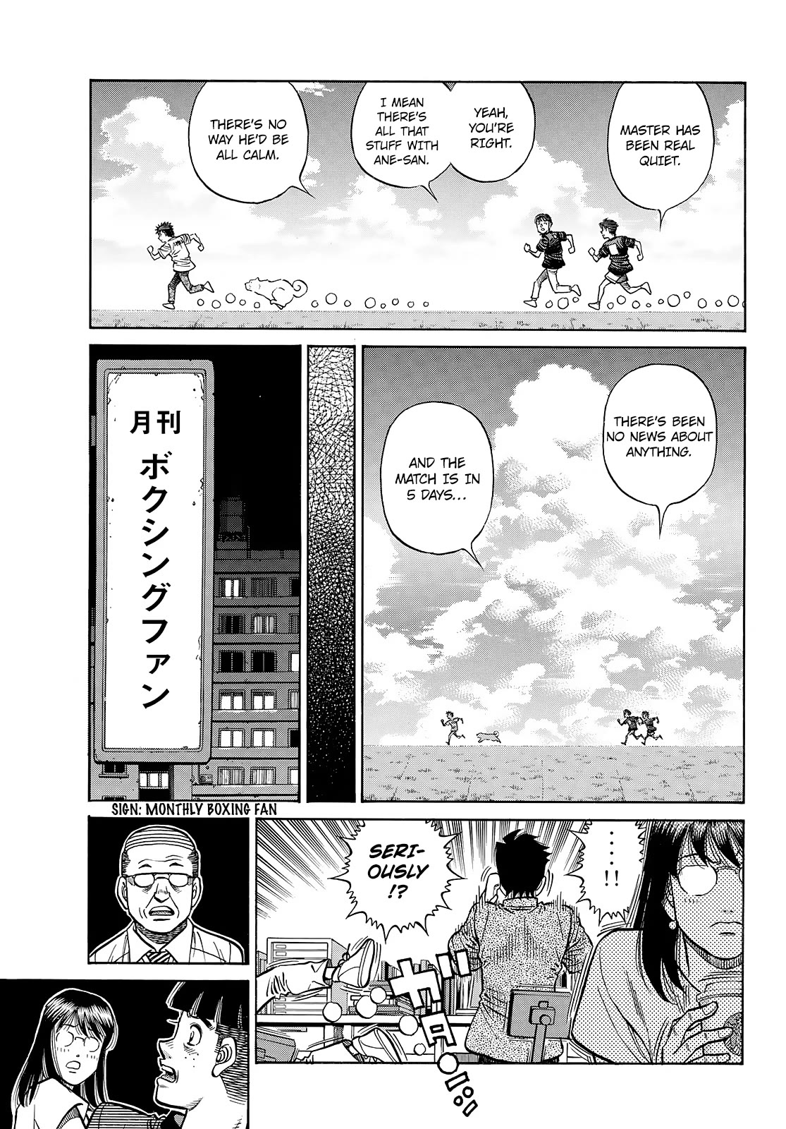Hajime no Ippo, Chapter 1445 The Champion is Missing! image 19