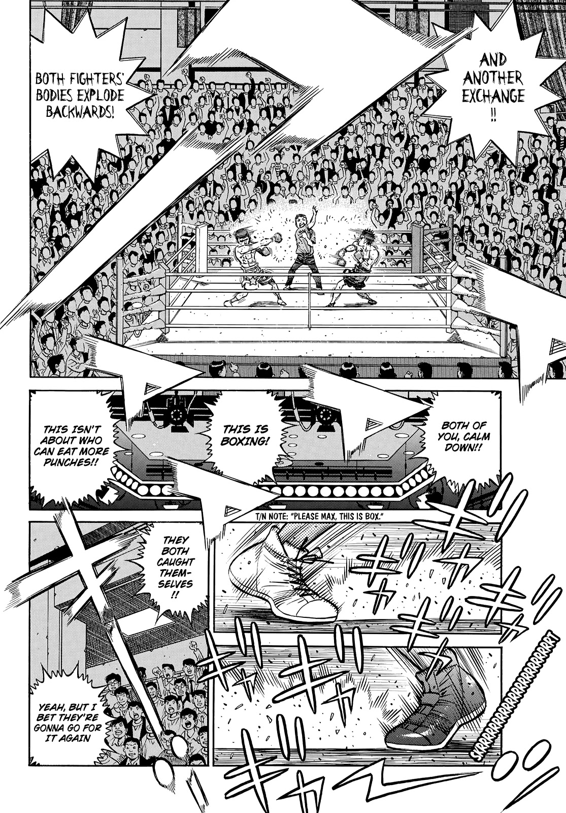 Hajime no Ippo, Chapter 1355 A Battle of Strength image 09