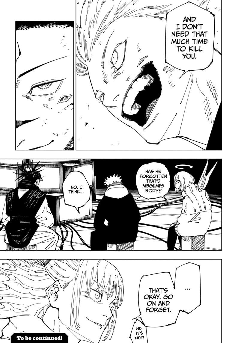 Jujutsu Kaisen, Chapter 231 image 19