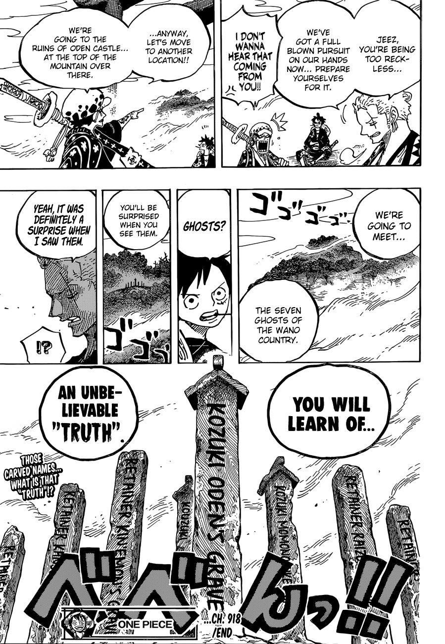 One Piece, Chapter 918 - Luffytaro Repays The Favour image 17