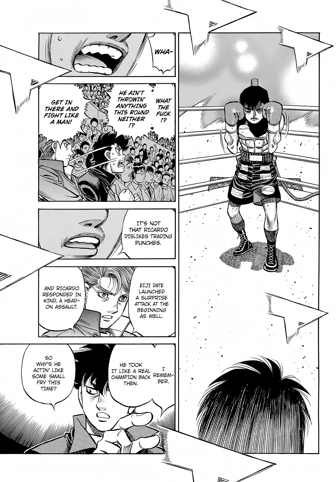 Hajime no Ippo, Chapter 1398 Like the tip of a Blade image 12