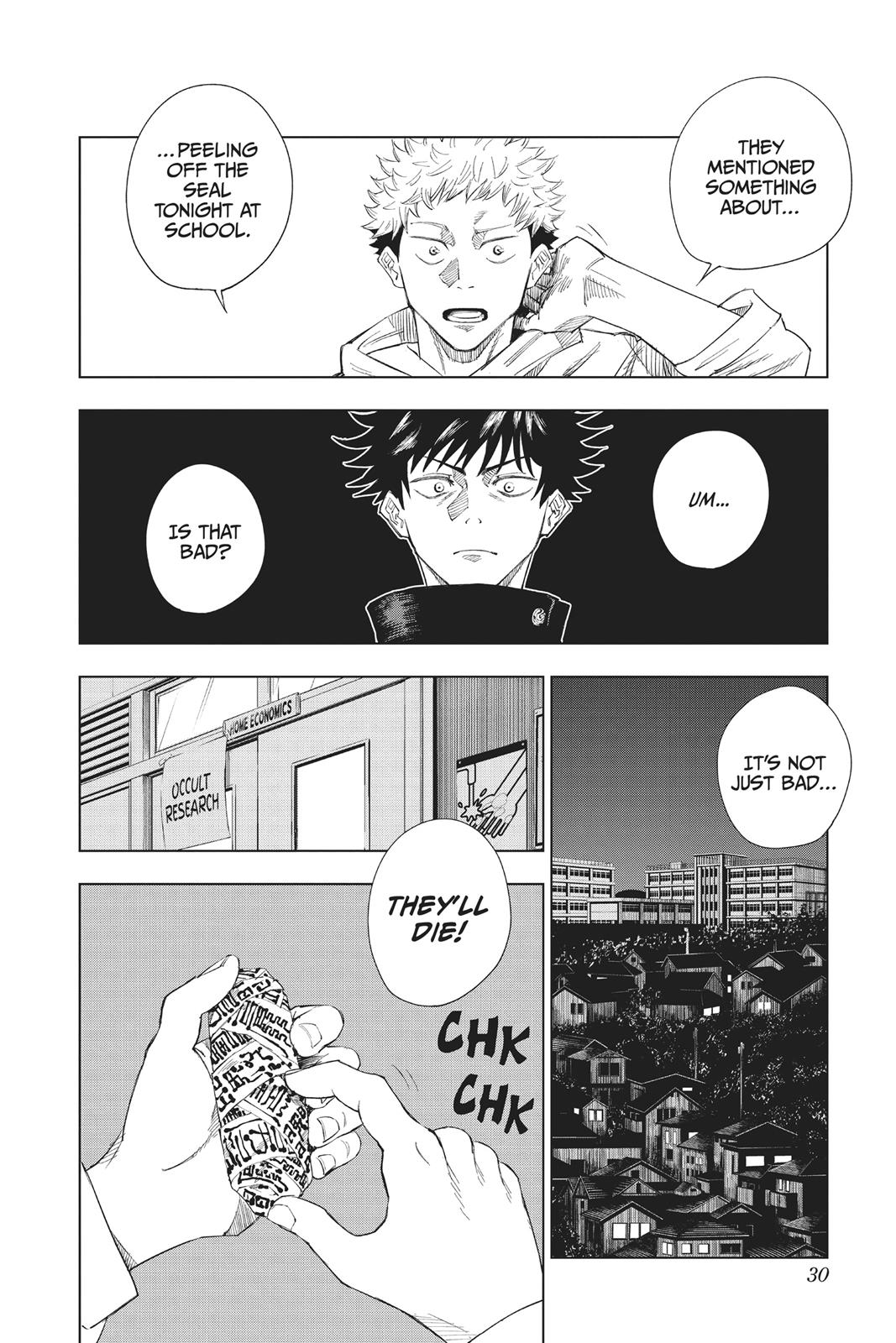 Jujutsu Kaisen, Chapter 1 image 30