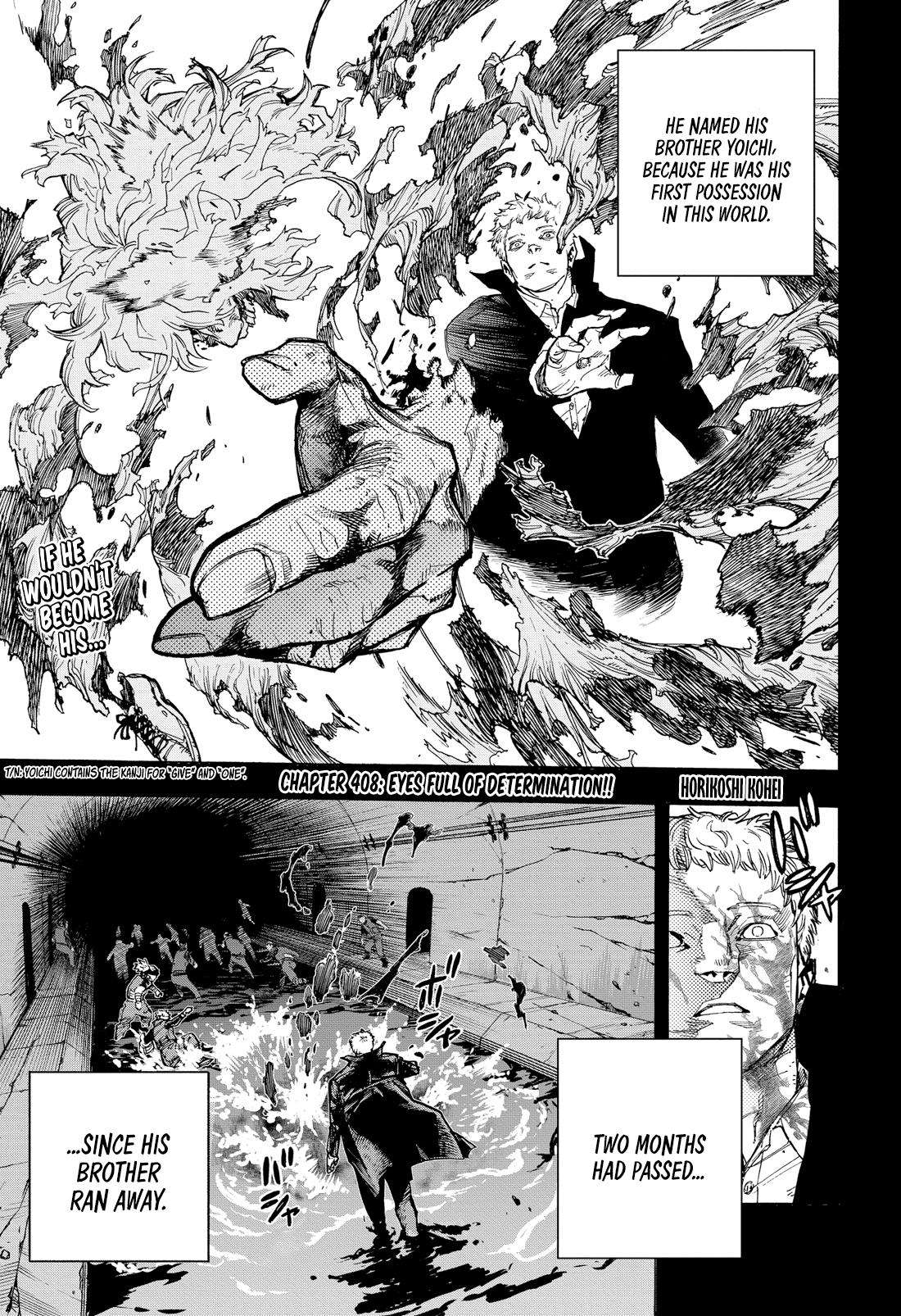 My Hero Academia, Chapter 408 image 01