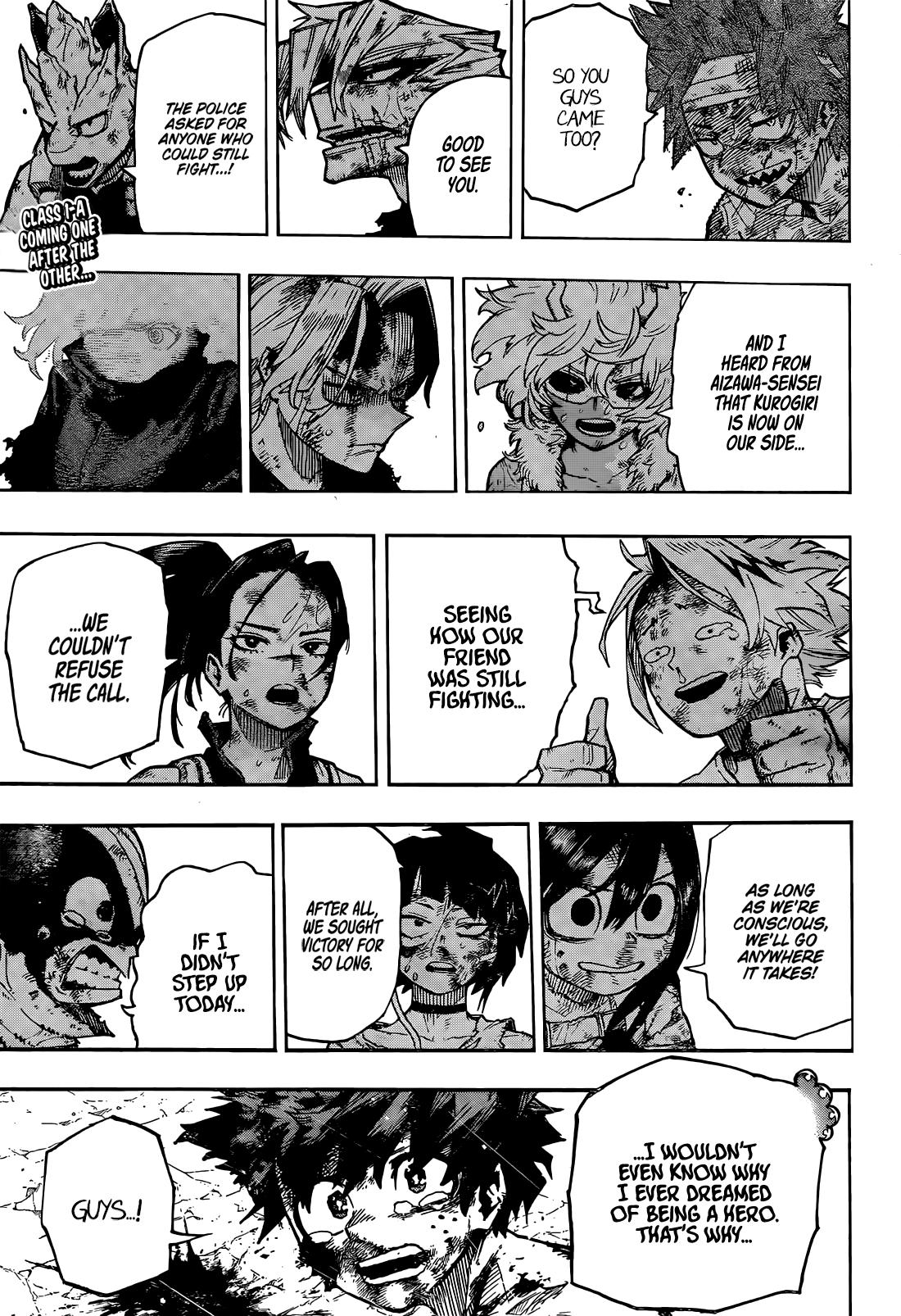 My Hero Academia, Chapter 421 image 01