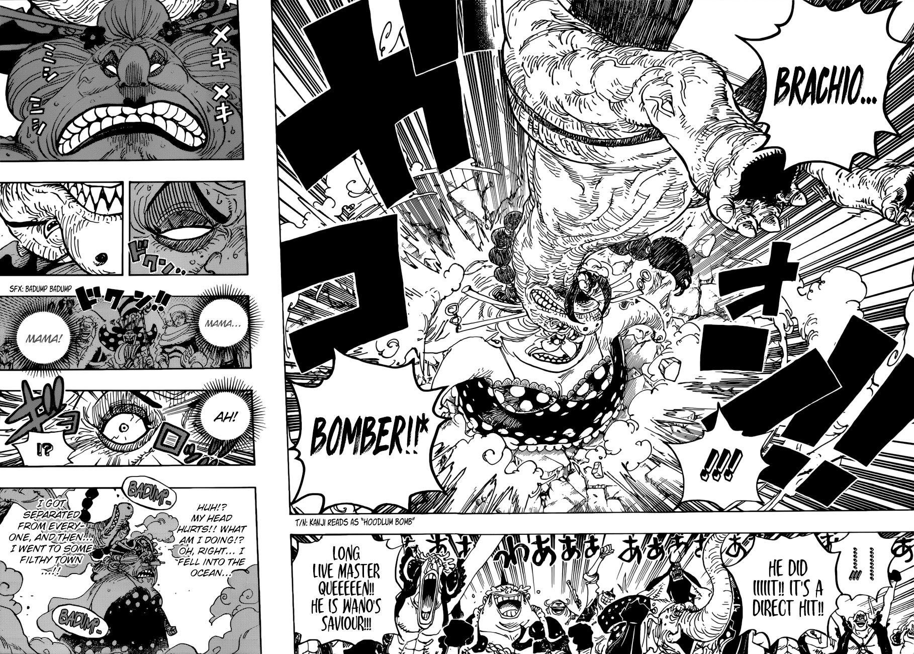 One Piece, Chapter 947 - Queen