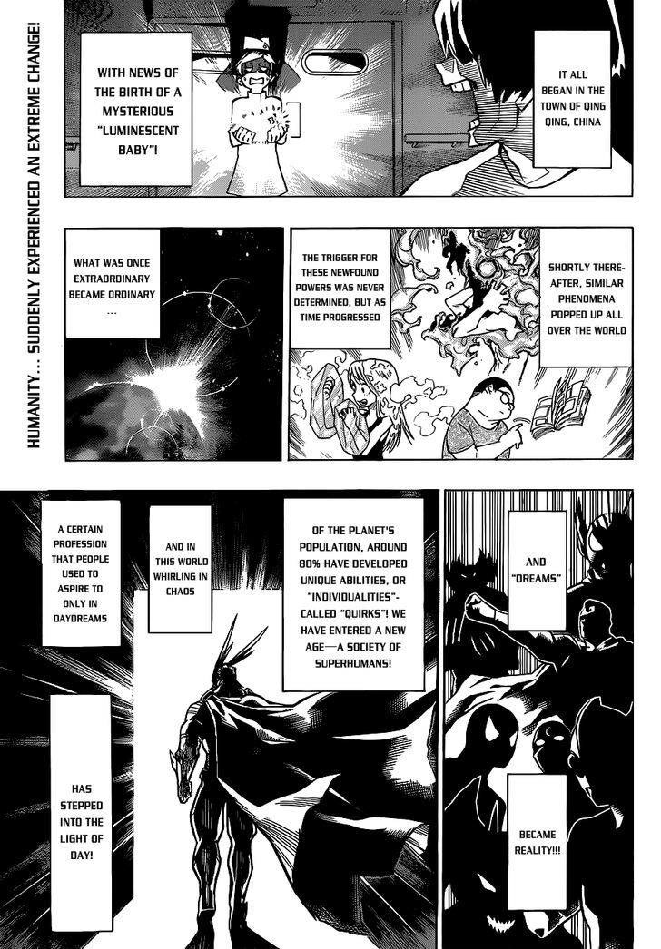 My Hero Academia, Chapter 1 - Midoriya Izuku The Origin image 05