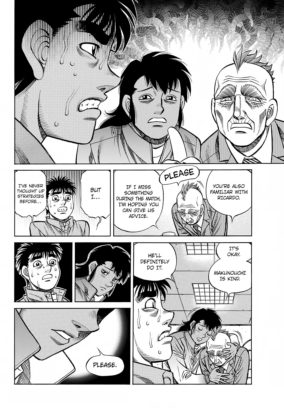 Hajime no Ippo, Chapter 1389 An Abrupt Proposal image 11