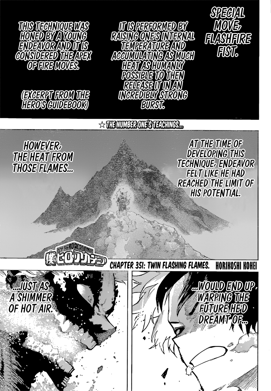 My Hero Academia, Chapter 351 image 01