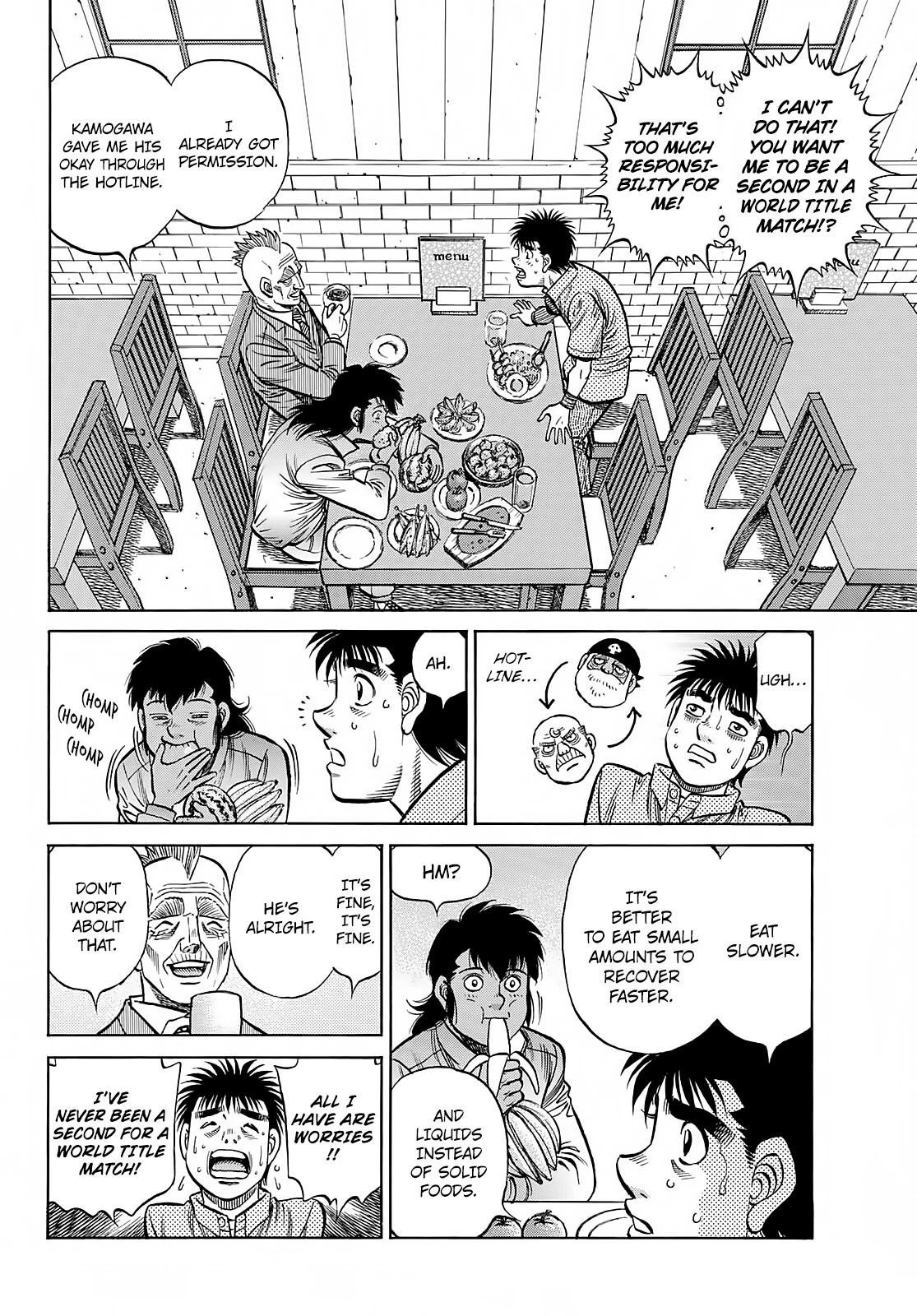 Hajime no Ippo, Chapter 1389 An Abrupt Proposal image 09