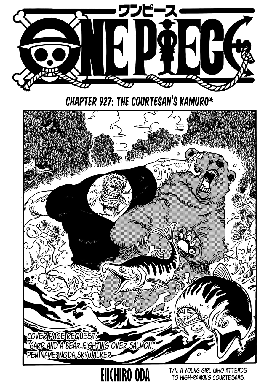 One Piece, Chapter 927 - The Courtesan