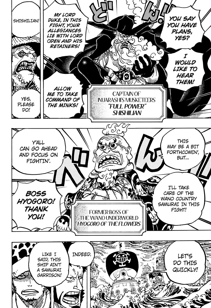 One Piece, Chapter 977 - This Party