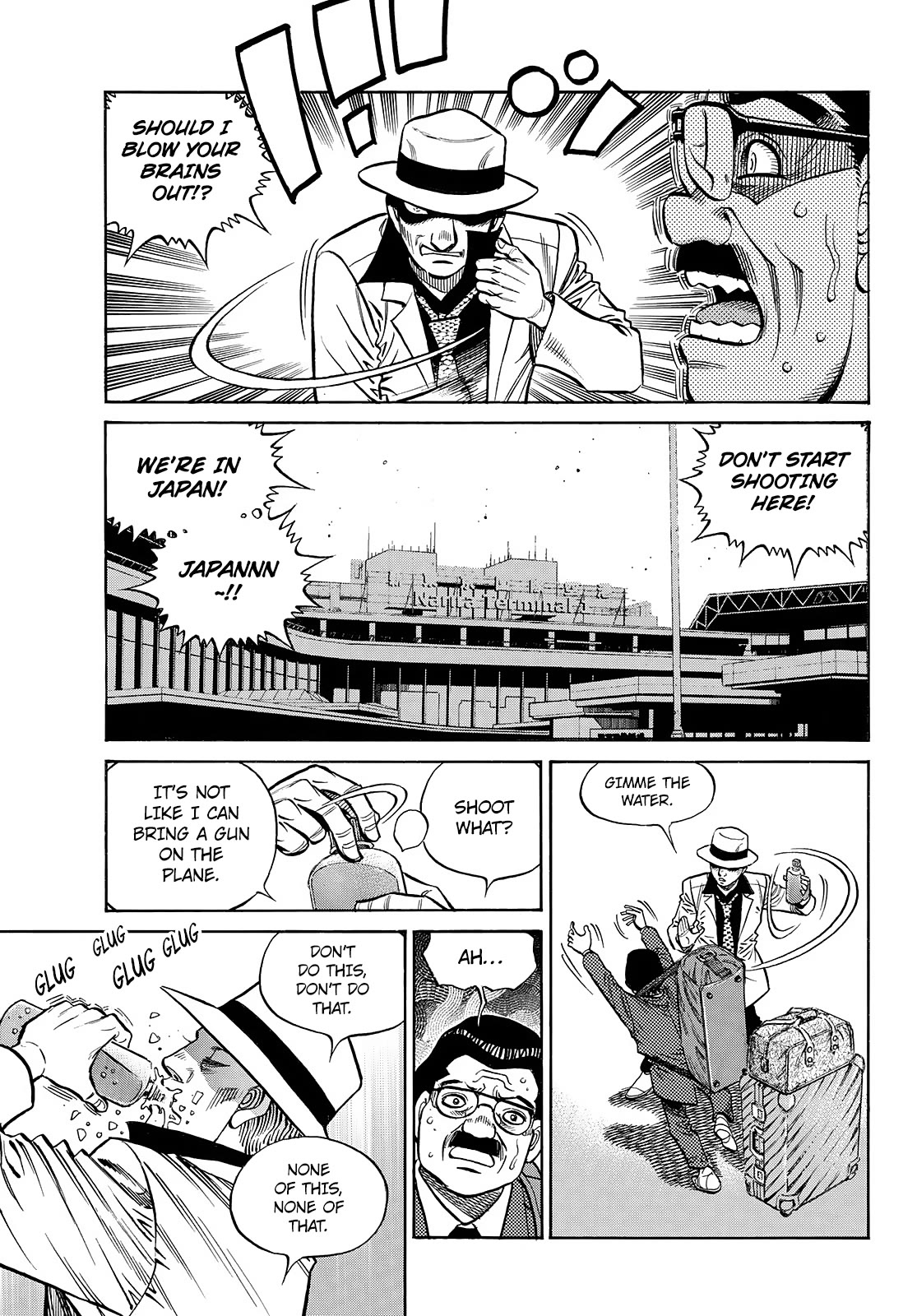 Hajime no Ippo, Chapter 1446 Round 1446 Rosario Arrives in Japan image 08