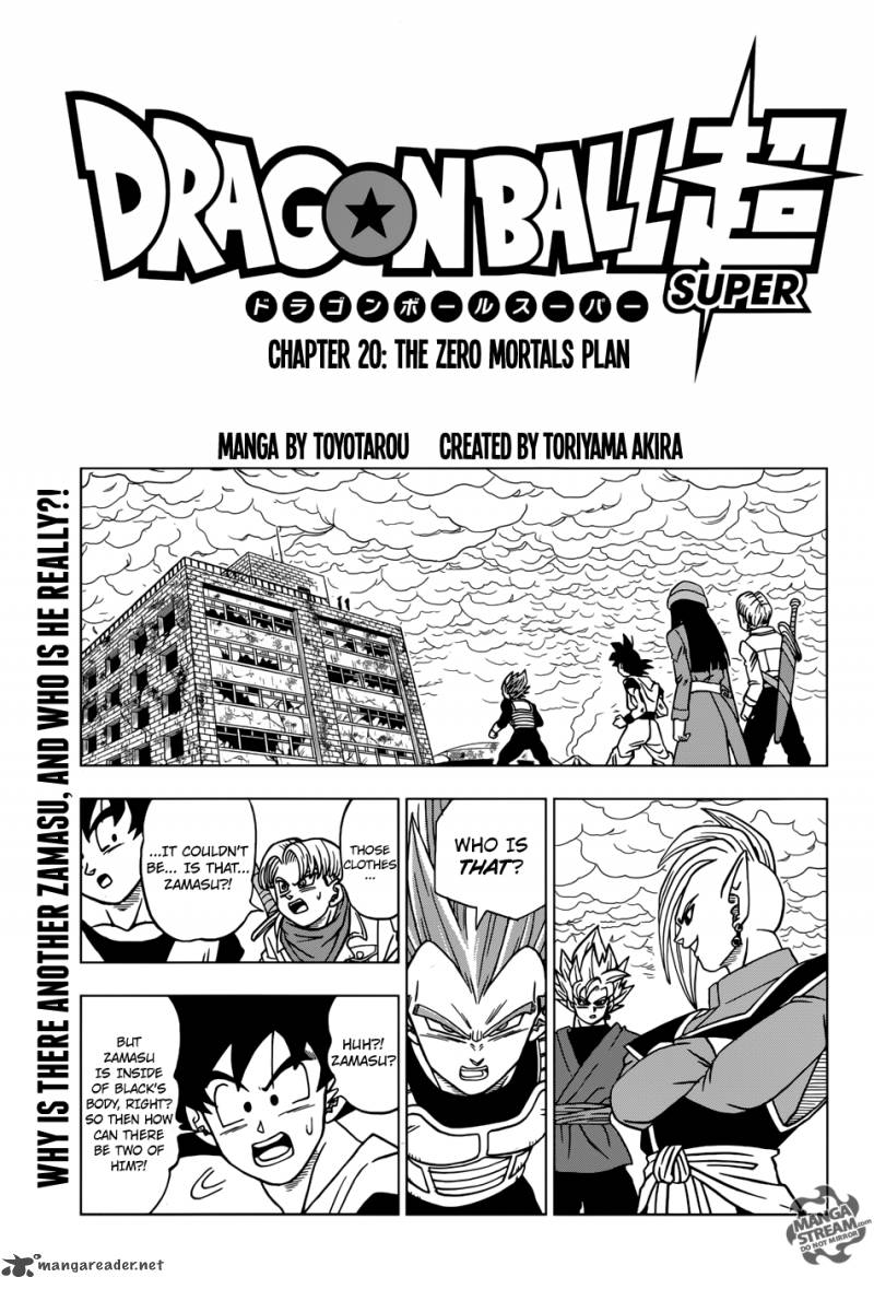 Dragon Ball Super, Chapter 20 image 01