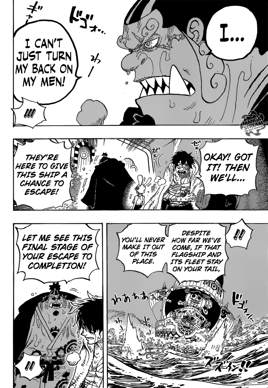 One Piece, Chapter 901 - Don