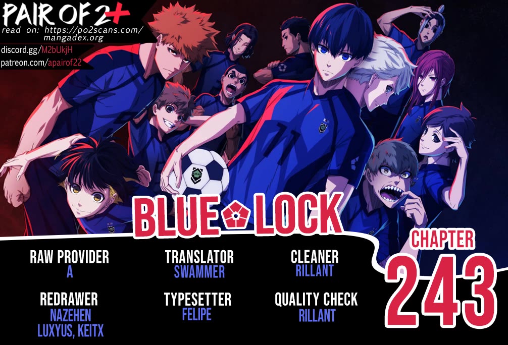 Blue Lock, Chapter 243 The Blue Rose and the Magician Part 2 image 01