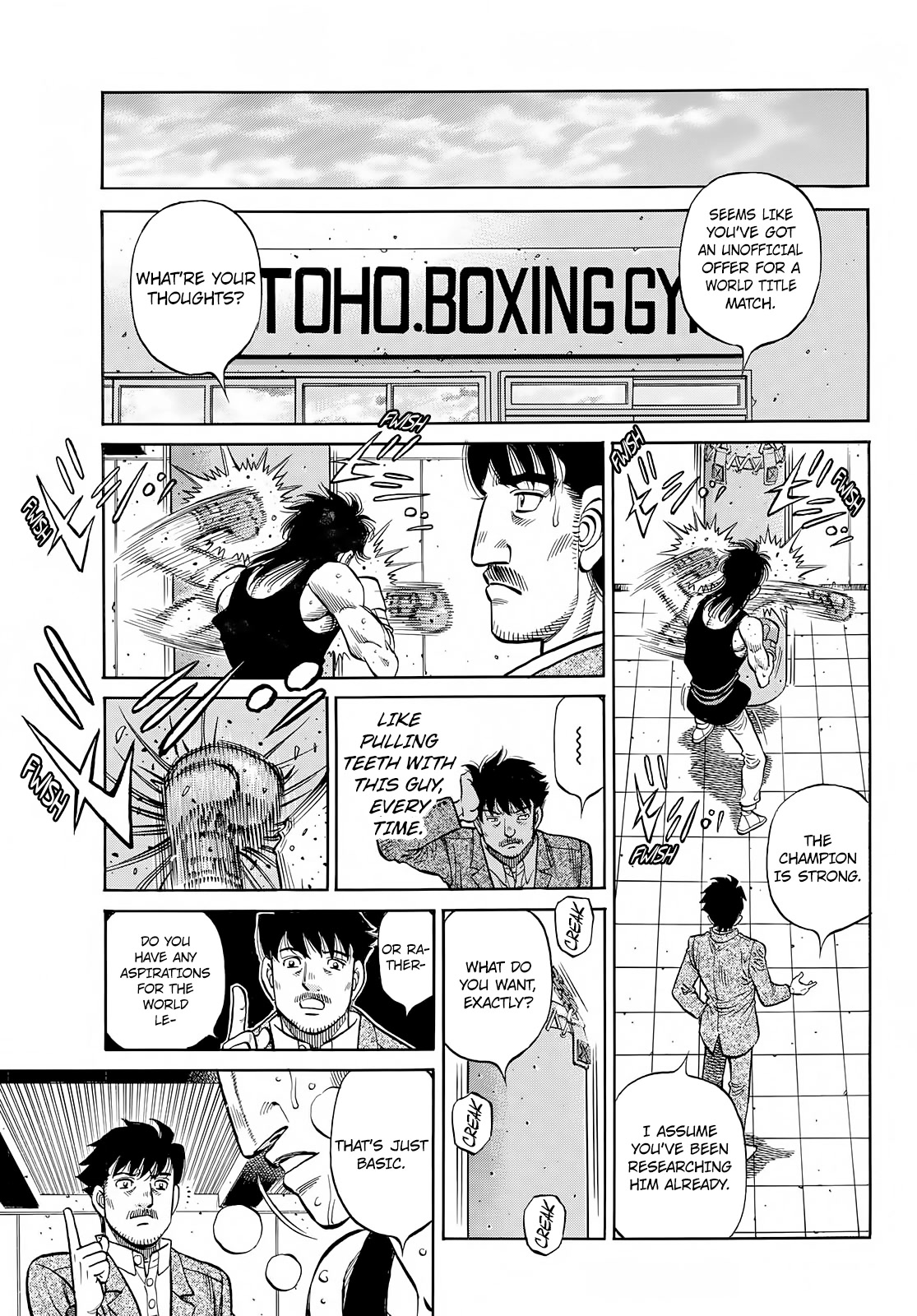 Hajime no Ippo, Chapter 1416 The Ever-Changing Landscape image 16