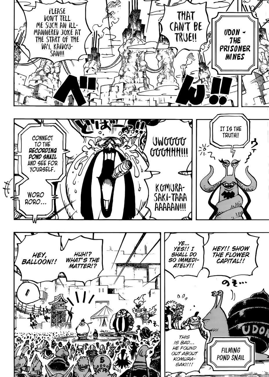 One Piece, Chapter 941 - Ebisu Town