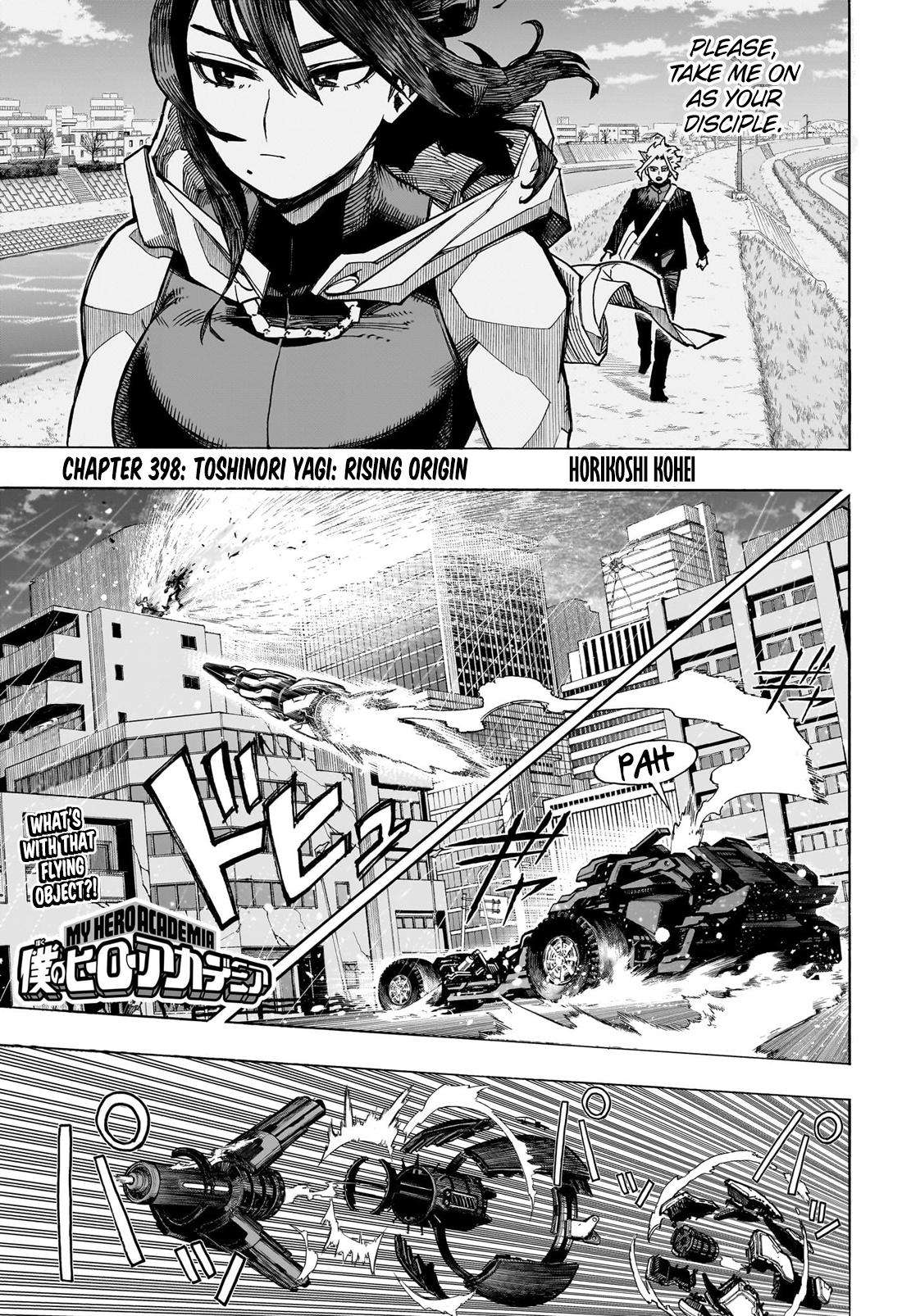 My Hero Academia, Chapter 398 image 01