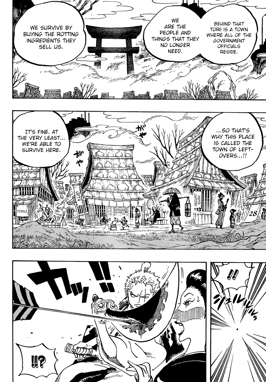 One Piece, Chapter 914 - Okobore, The Town of Leftovers image 11