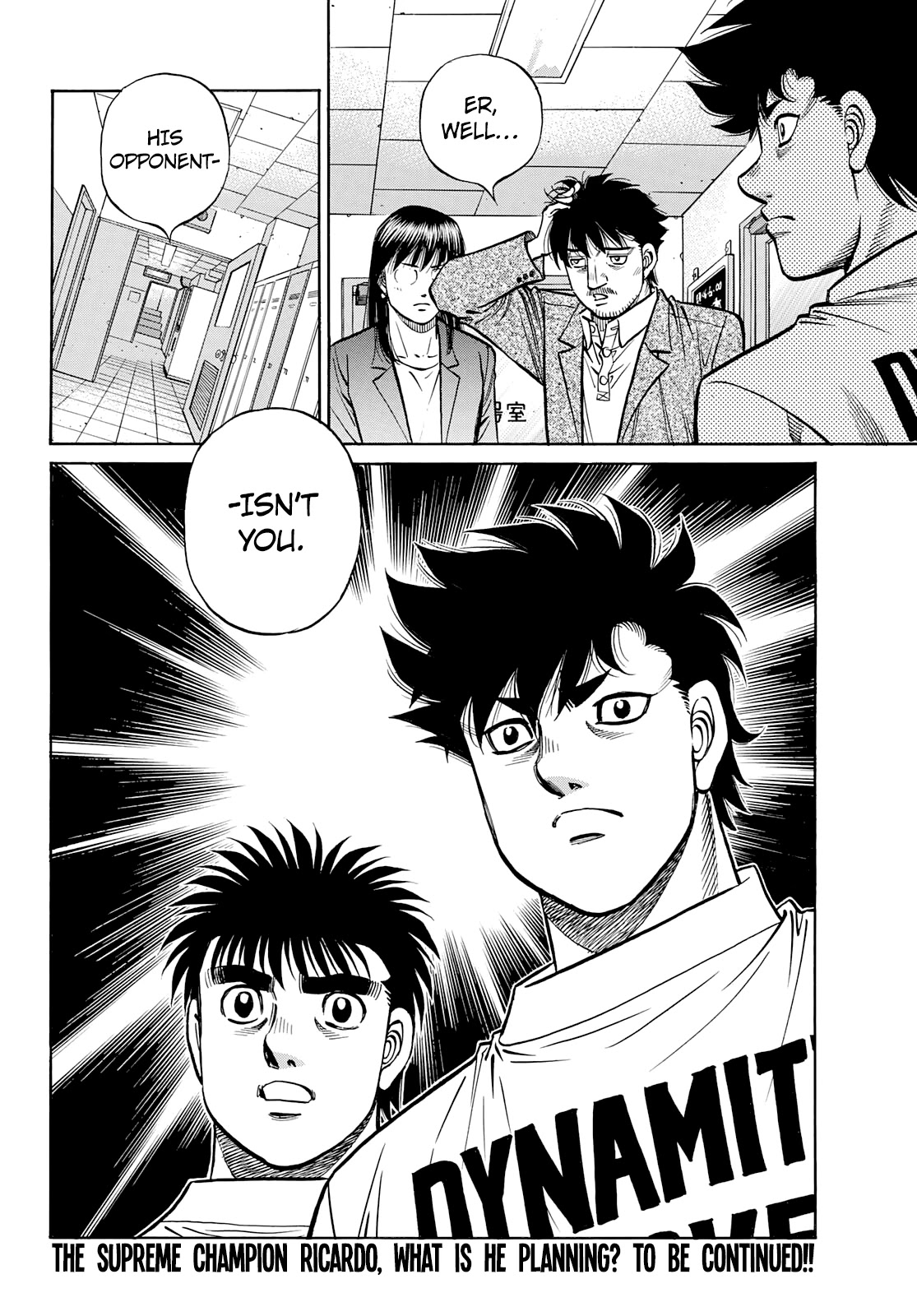 Hajime no Ippo, Chapter 1357 A Battle of Wills image 18