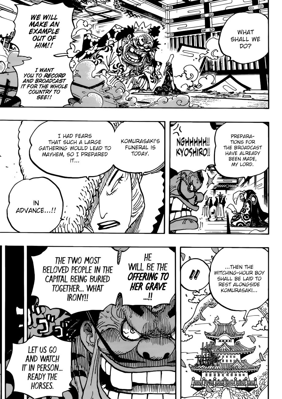 One Piece, Chapter 941 - Ebisu Town