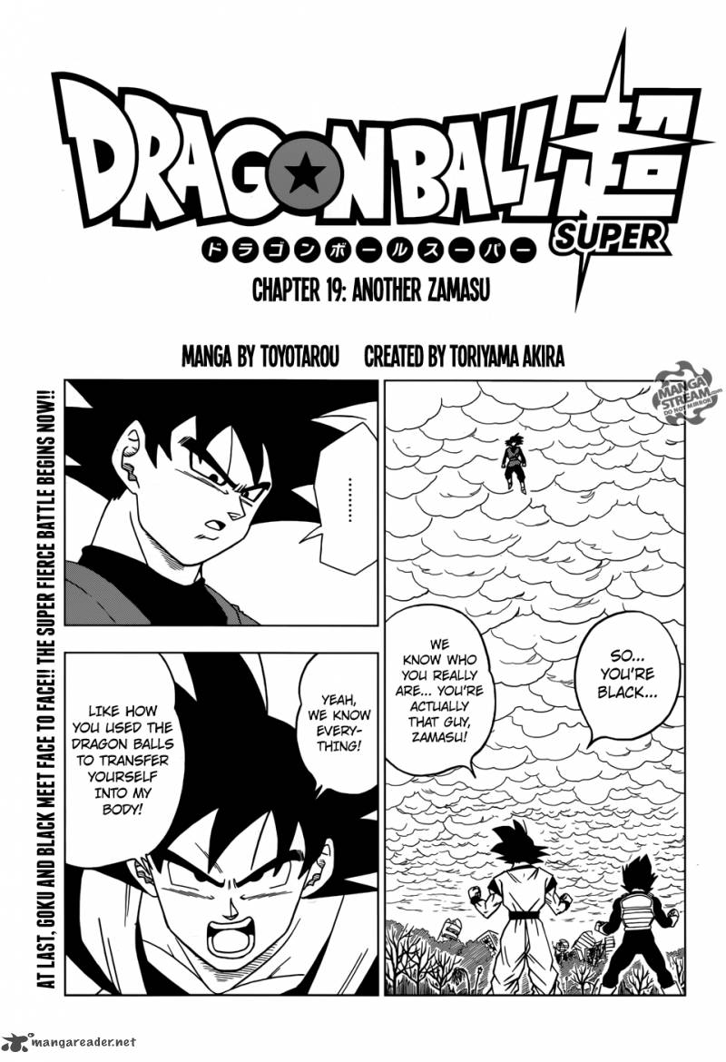 Dragon Ball Super, Chapter 19 image 01