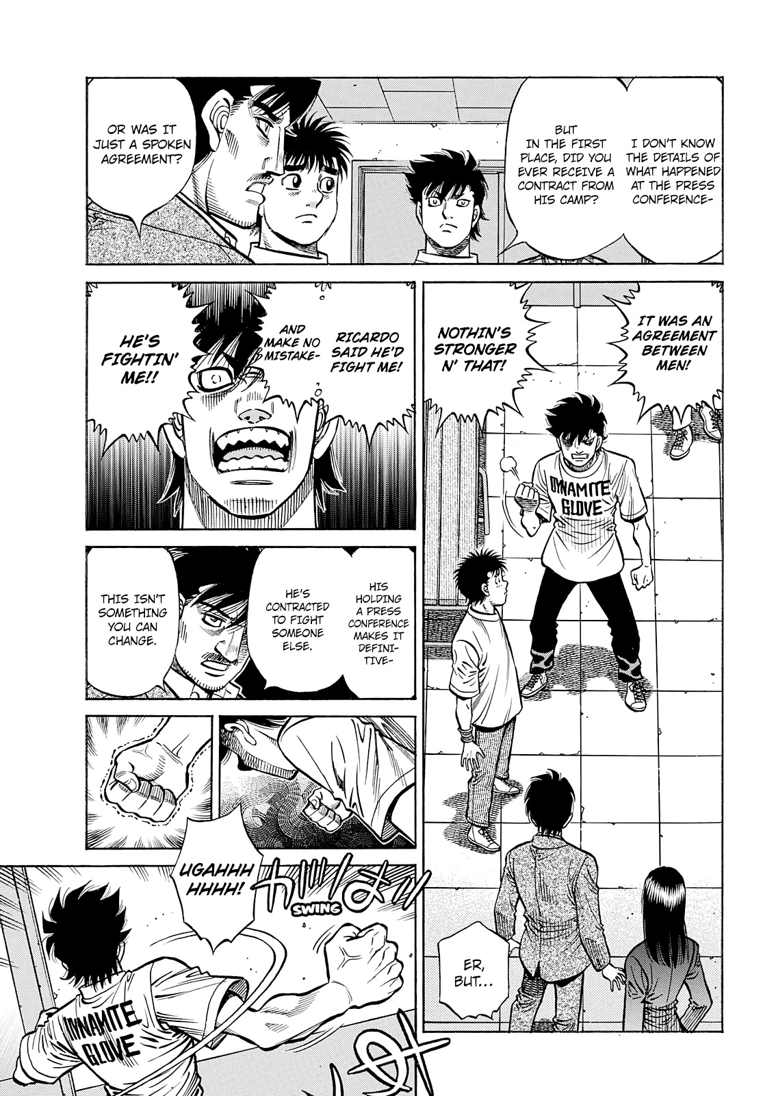 Hajime no Ippo, Chapter 1358 An Unthinkable Opponent image 04
