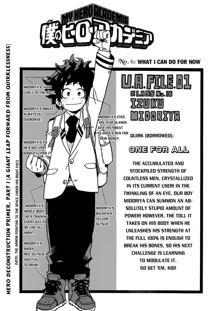 My Hero Academia, Chapter 6 - What I can do for now image 03