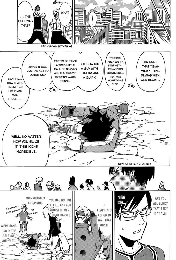 My Hero Academia, Chapter 4 - The Starting Line image 09