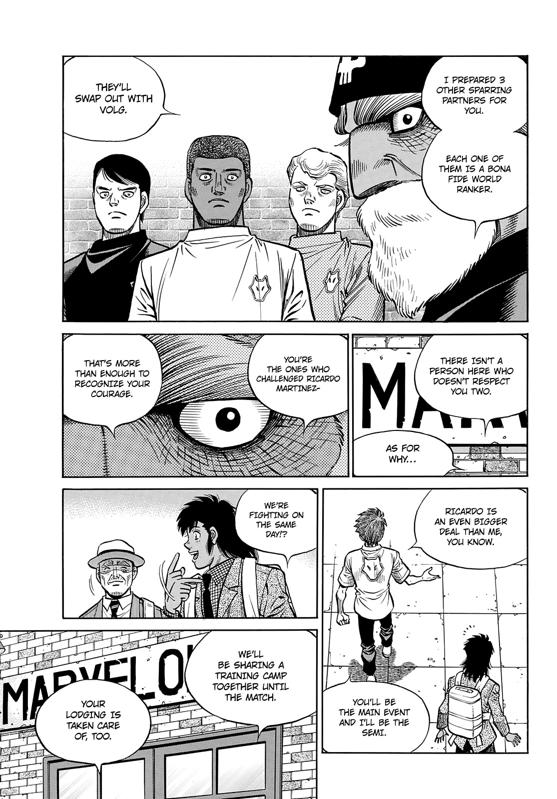 Hajime no Ippo, Chapter 1360 A Reunion With Volg image 06