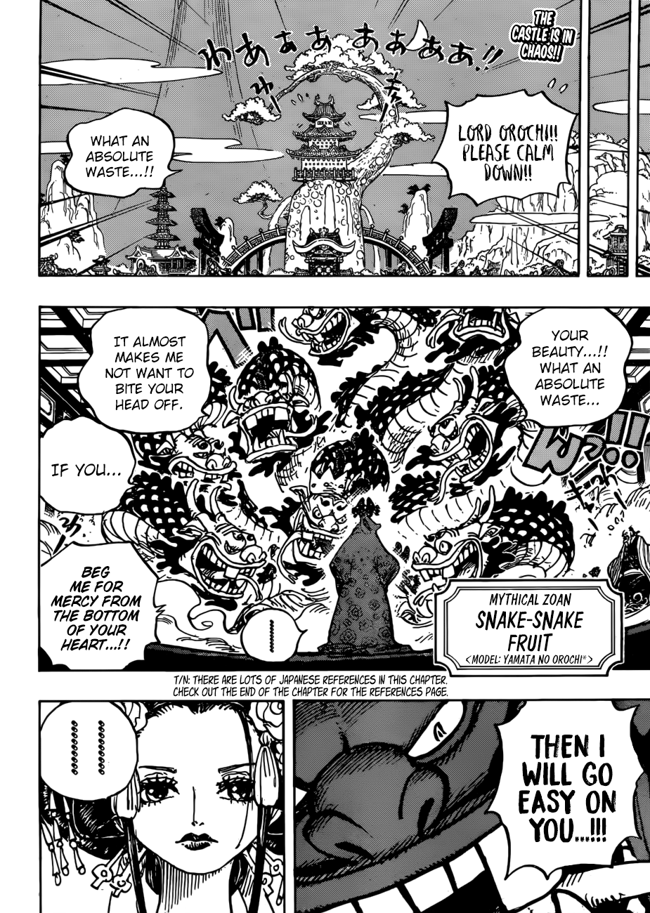 One Piece, Chapter 933 - A Samurai