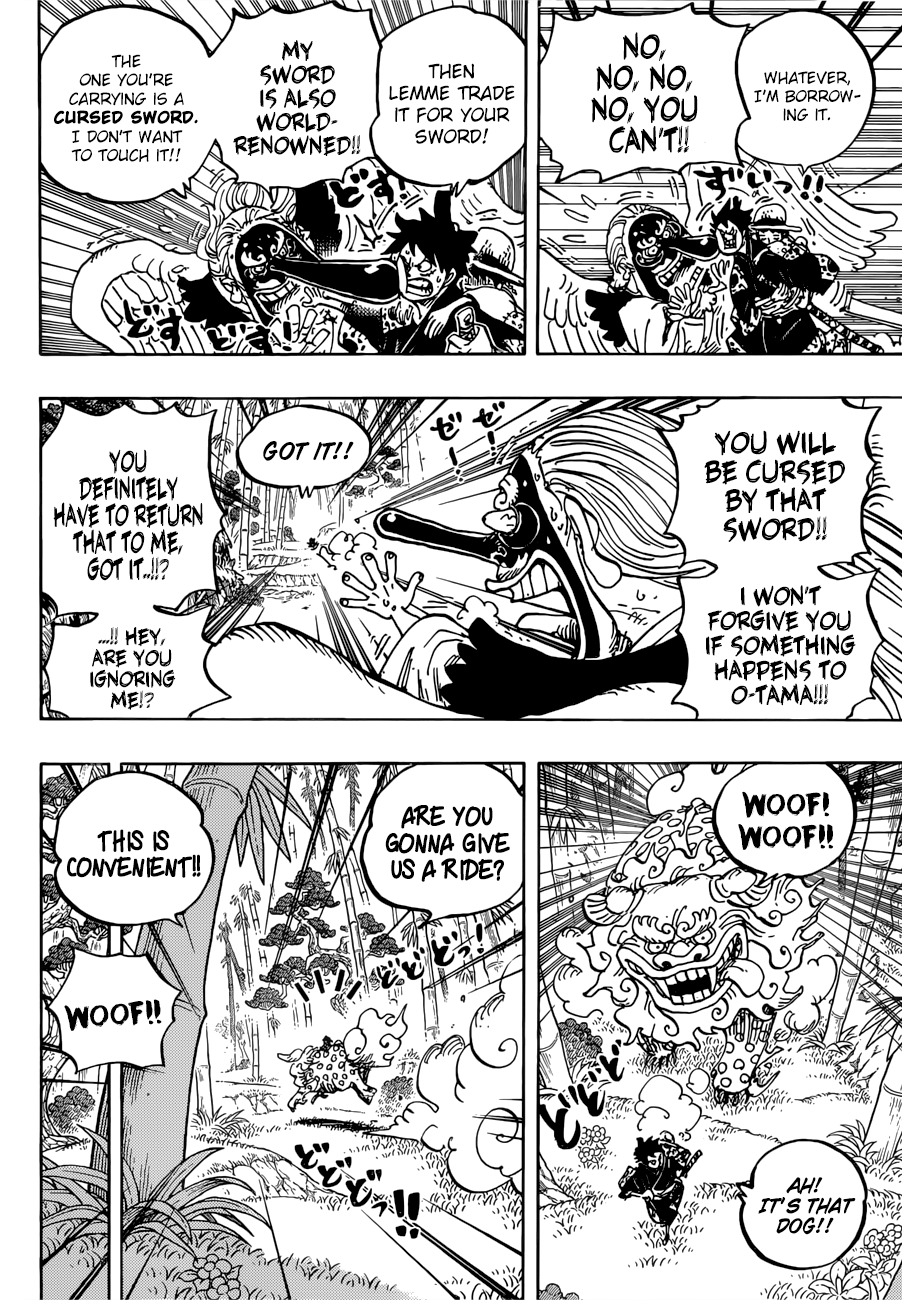 One Piece, Chapter 912 - Amigasa Village image 10