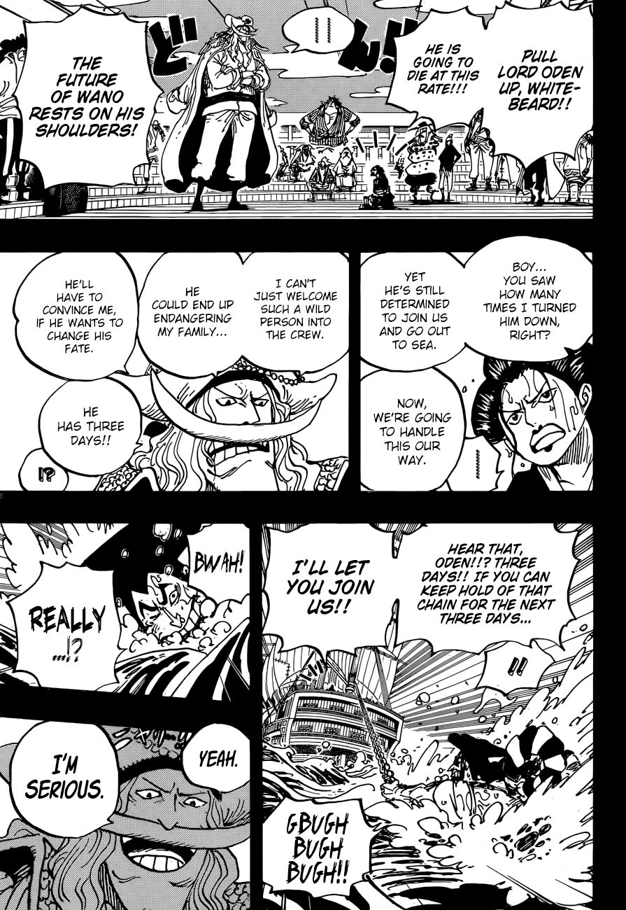 One Piece, Chapter 964 - Oden