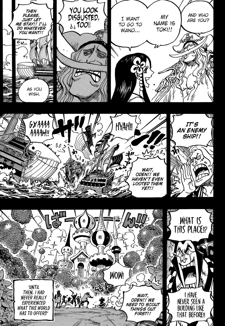 One Piece, Chapter 964 - Oden