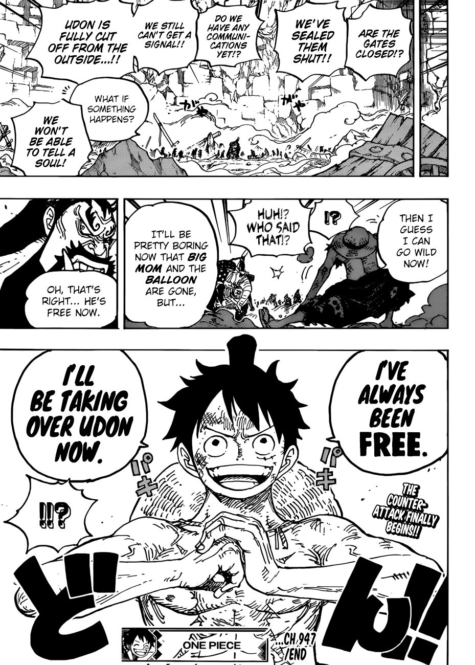 One Piece, Chapter 947 - Queen