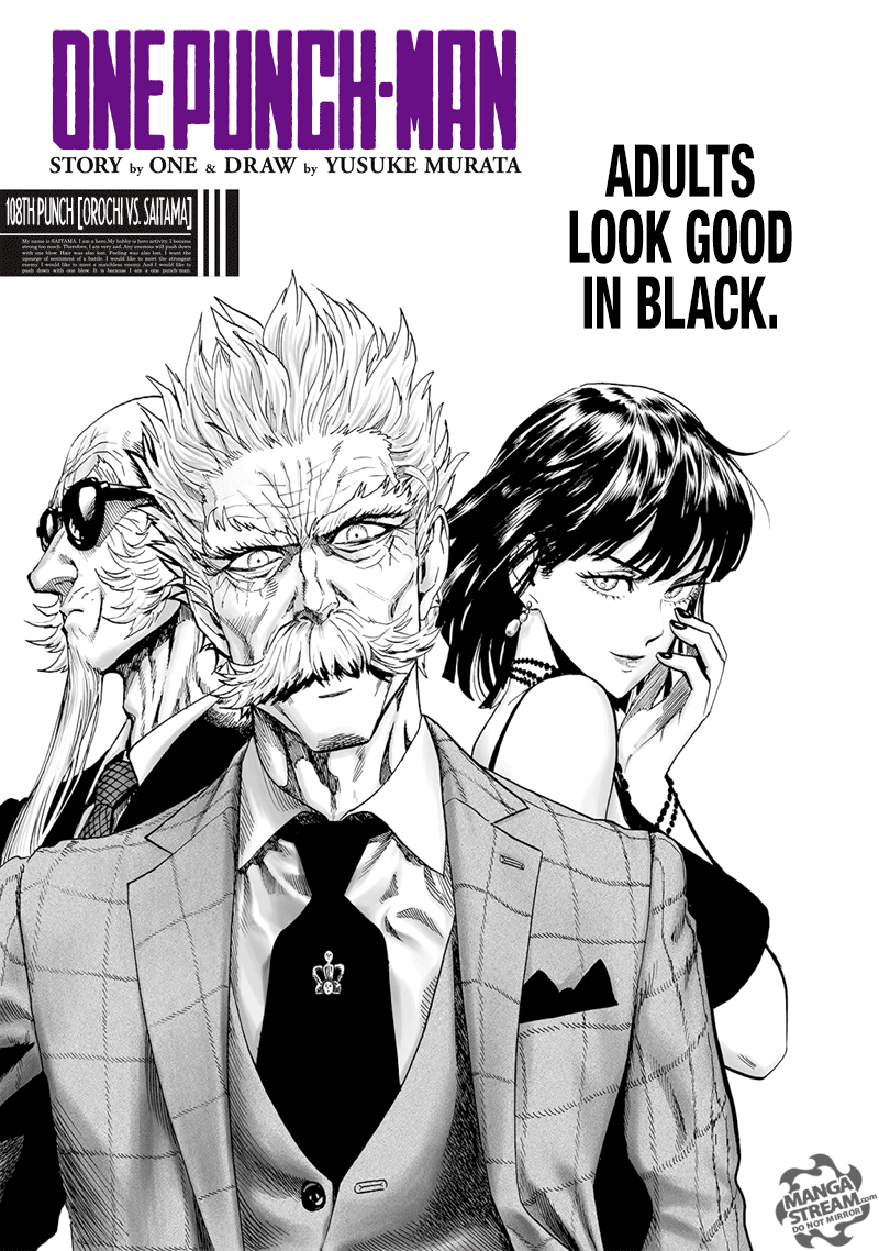 One Punch Man, Chapter 108 image 01