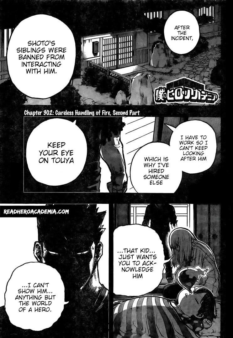 My Hero Academia, Chapter 302 image 01