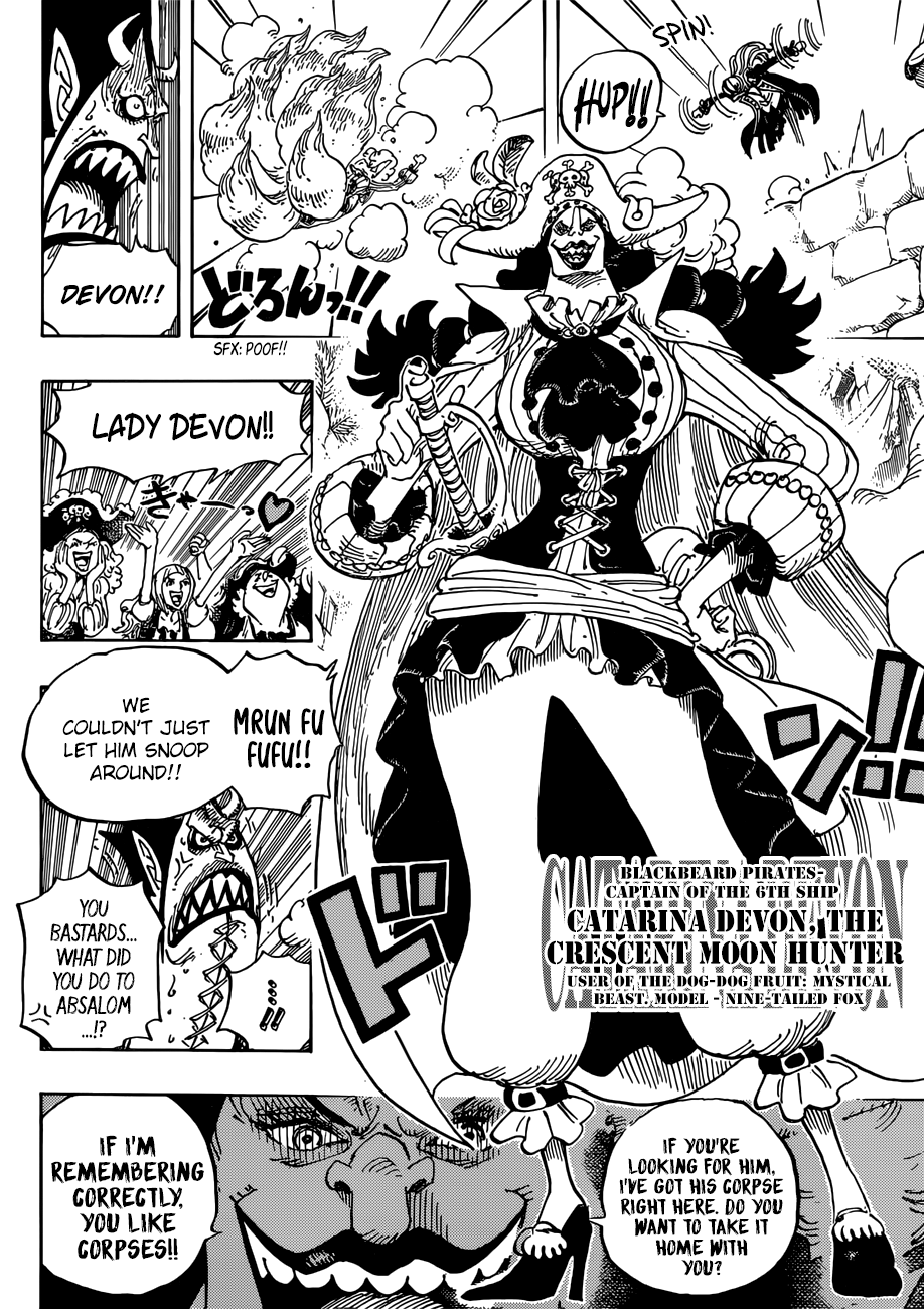 One Piece, Chapter 925 - The Blank image 09