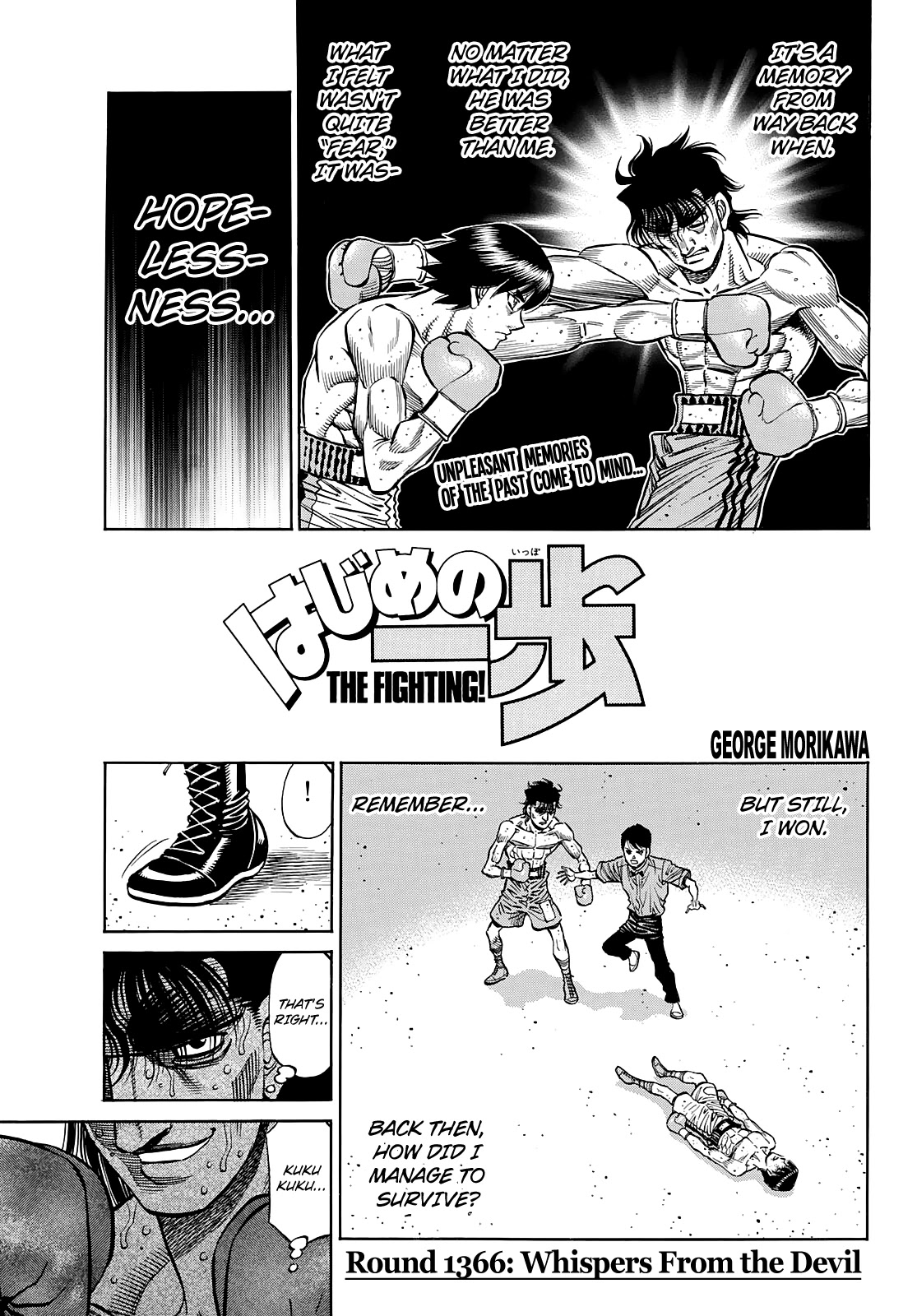 Hajime no Ippo, Chapter 1366 Whispers From The Devil image 01