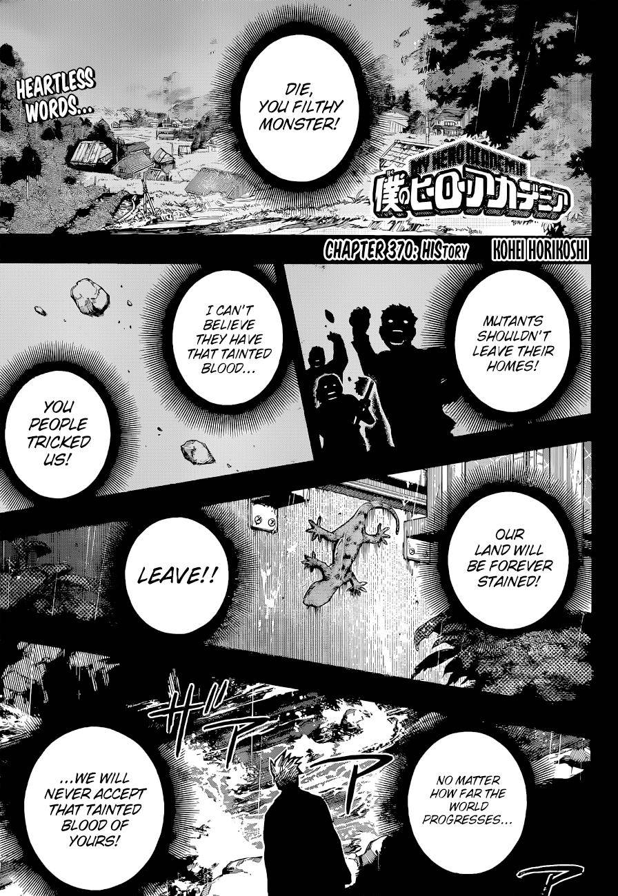 My Hero Academia, Chapter 370 image 01